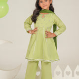Embroidered Kameez & Trousers With Dupatta (SERGKS-01)
