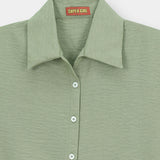 Super Girl Button Down Shirt (SGWT-24)