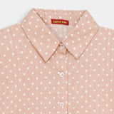 Super Girl Button Down Shirt (SGWT-25)