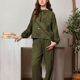 Embroidered Tunic And Trouser Set (SSCDS-47)