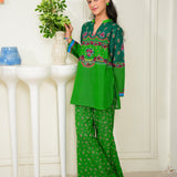 Short Shirt With Bootcut Trouser Digital Print (SSDGKS2-12)