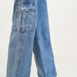 Wide Leg Cargo Trousers (SSGD-156)