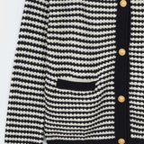 Button Up Yarn dyed Sweater (SSGSTR-97)