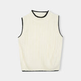 Sleeveless Sweater With Edging (SSGSTR-98)