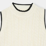 Sleeveless Sweater With Edging (SSGSTR-98)