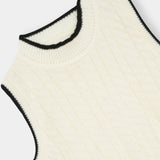 Sleeveless Sweater With Edging (SSGSTR-98)