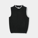 Sleeveless Sweater With Edging (SSGSTR-99)