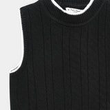 Sleeveless Sweater With Edging (SSGSTR-99)