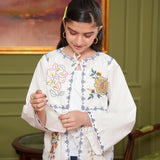 Embroidered Tunic With Vest (SSGTU-954)