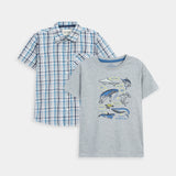Shirt And T-Shirt Set (SST-167)
