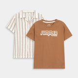 Shirt & T-Shirt Set (SST-173)