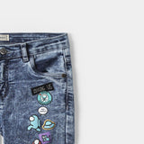 Random Wash Slim Fit Pants (WDT-535)