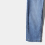 Mid Wash Straight Leg Pants (WDT-536)