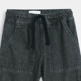 Denim Straight Pant With Side Pockets (WDT-558)