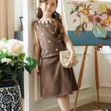 Embellished Top & Skirt (MMB-S61)