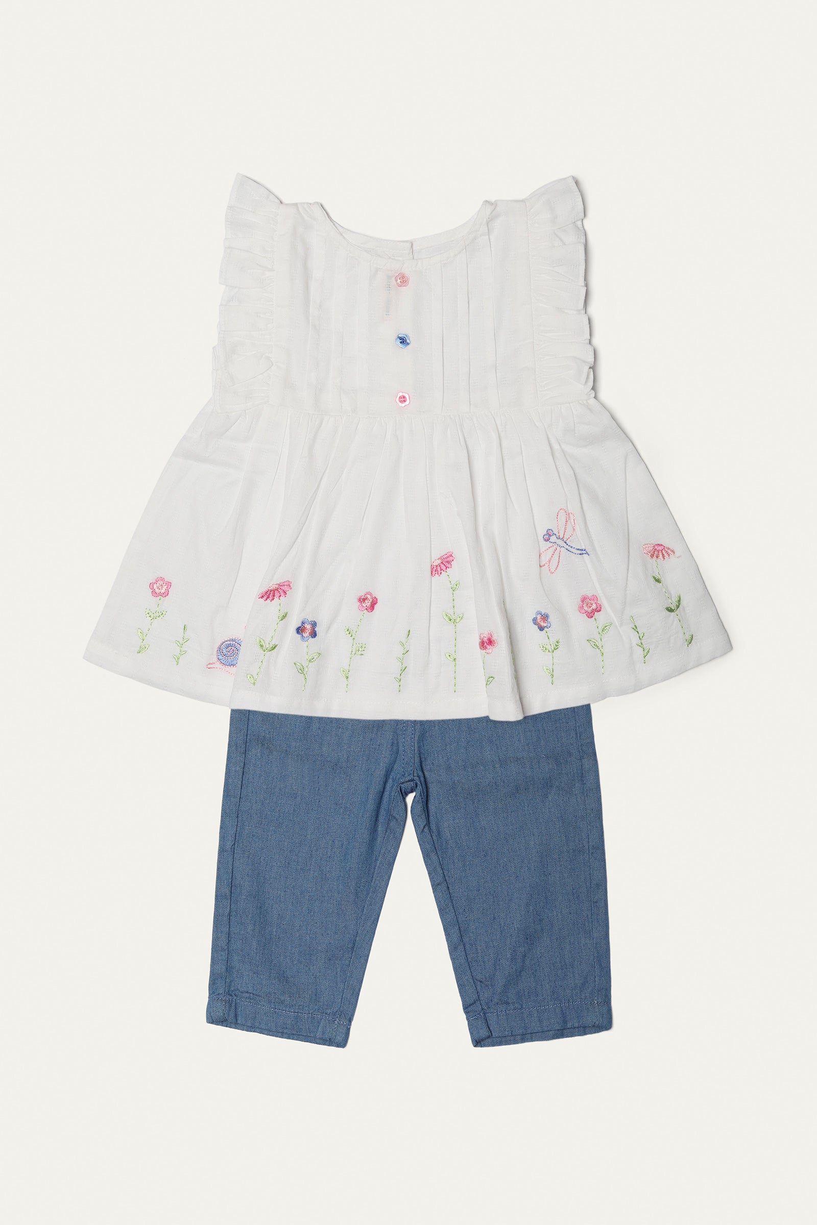 BLOUSE & CAPRI (ICS-106)