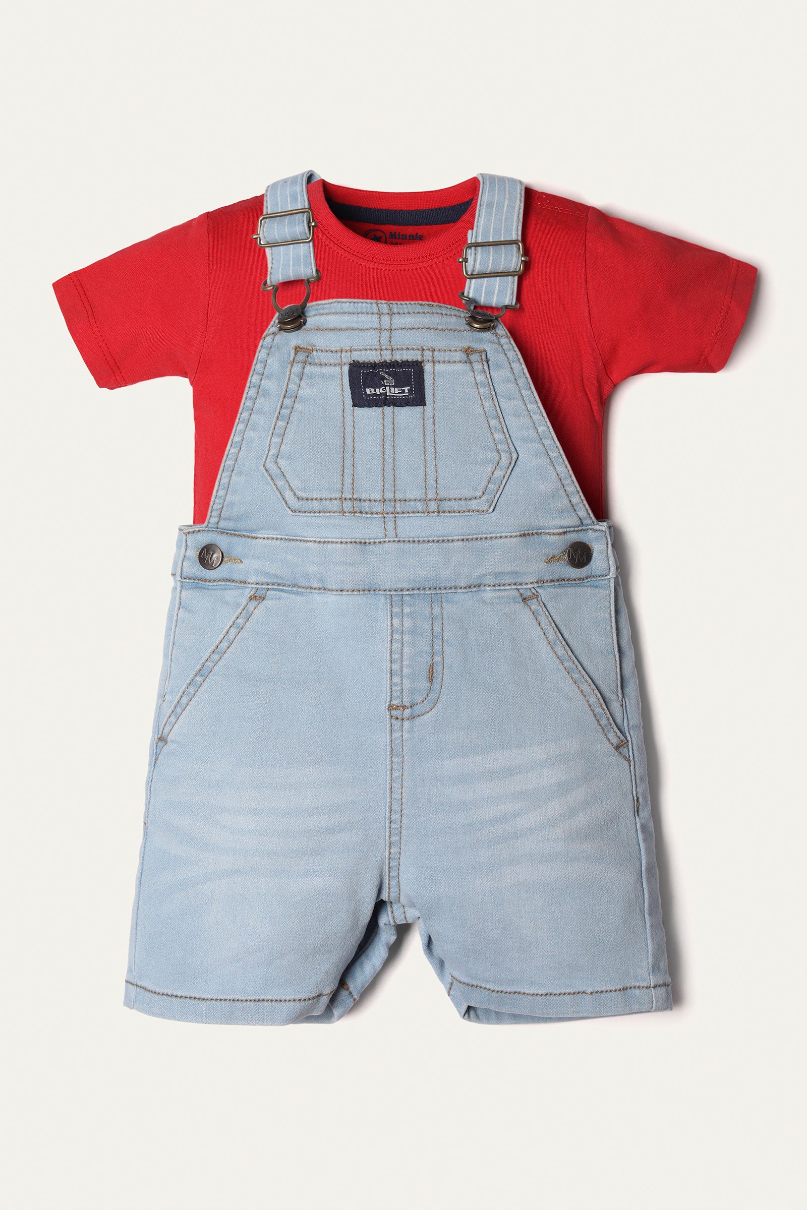 DUNGAREE & BODYSUIT (BD-157)