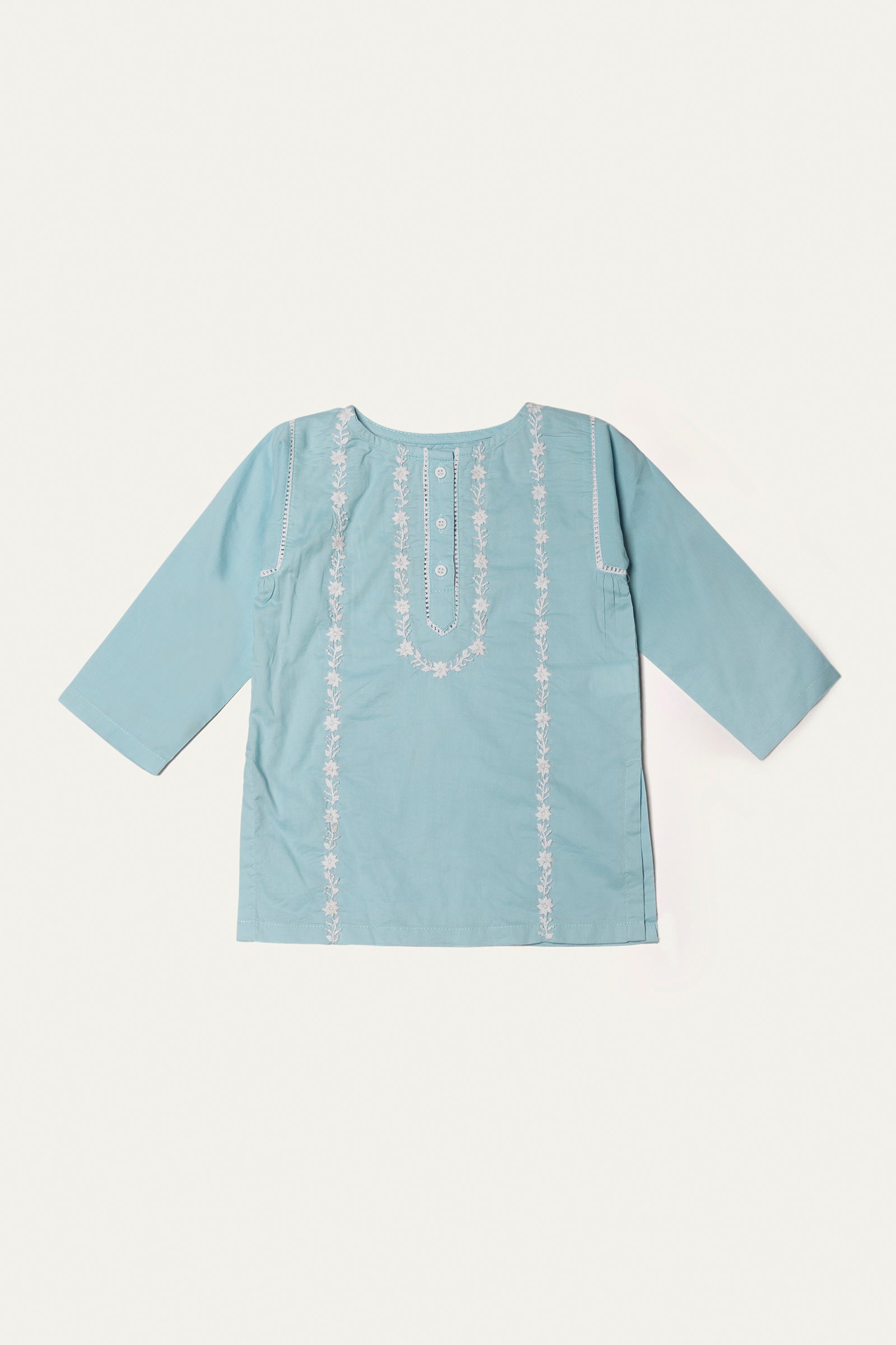 Hand Embroidered Kameez With Tulip Shalwar (ISKH-05)