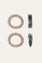 HAIR PIN & PONIES 4PC (GCPS-31)