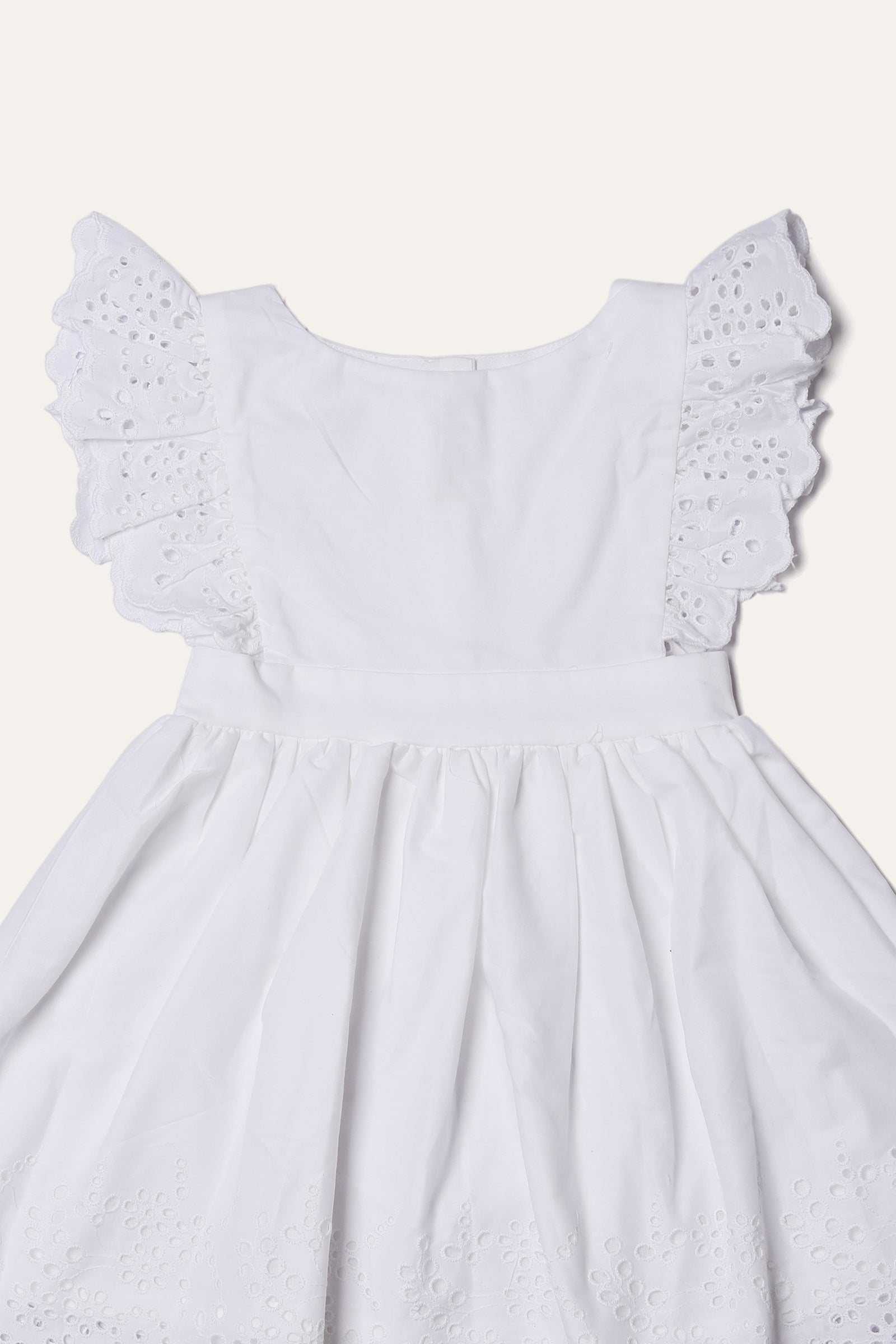 Embroidered Frock with Diaper Cover (IF-380)