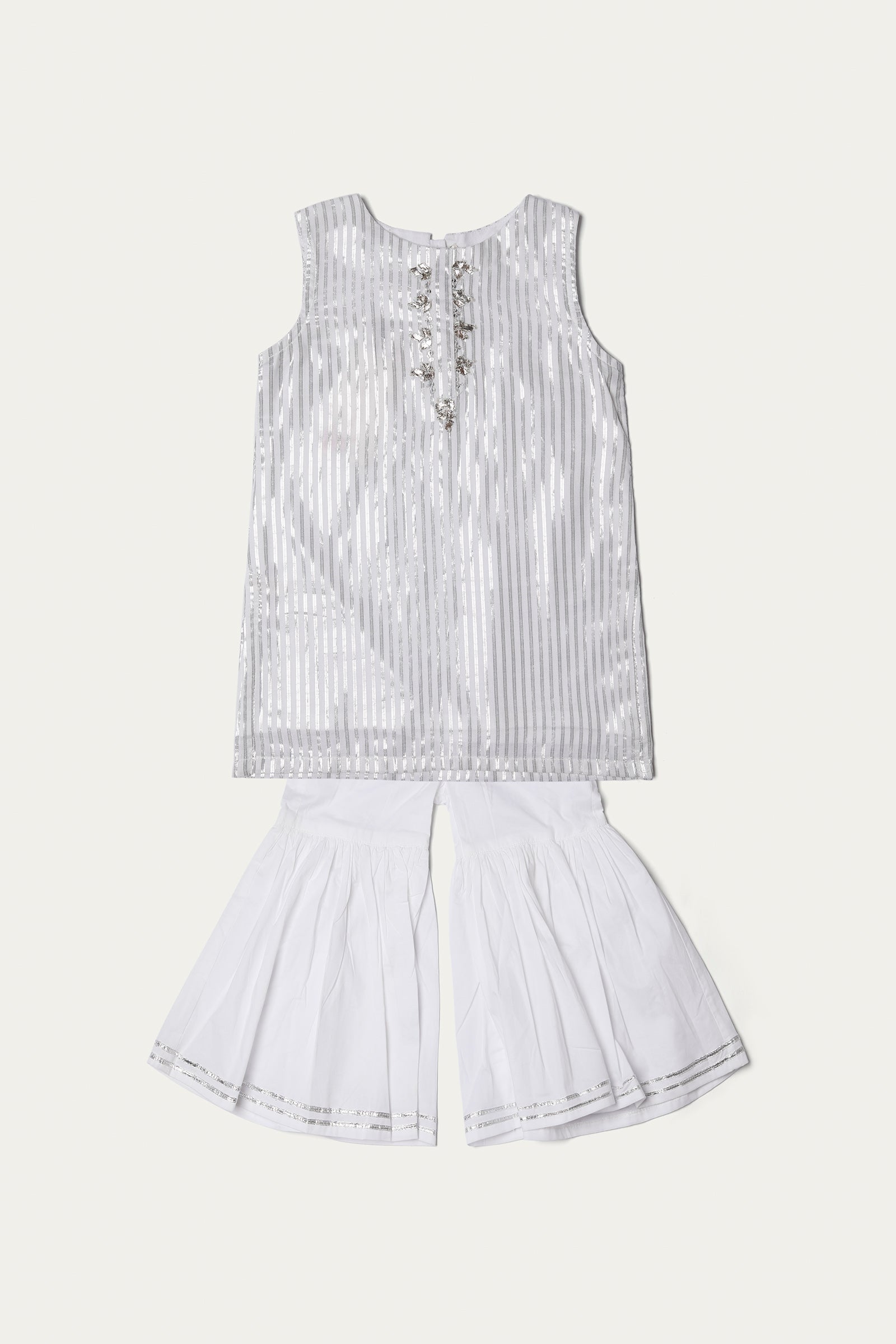 Embellished Kameez & Gharara (ISK-209)