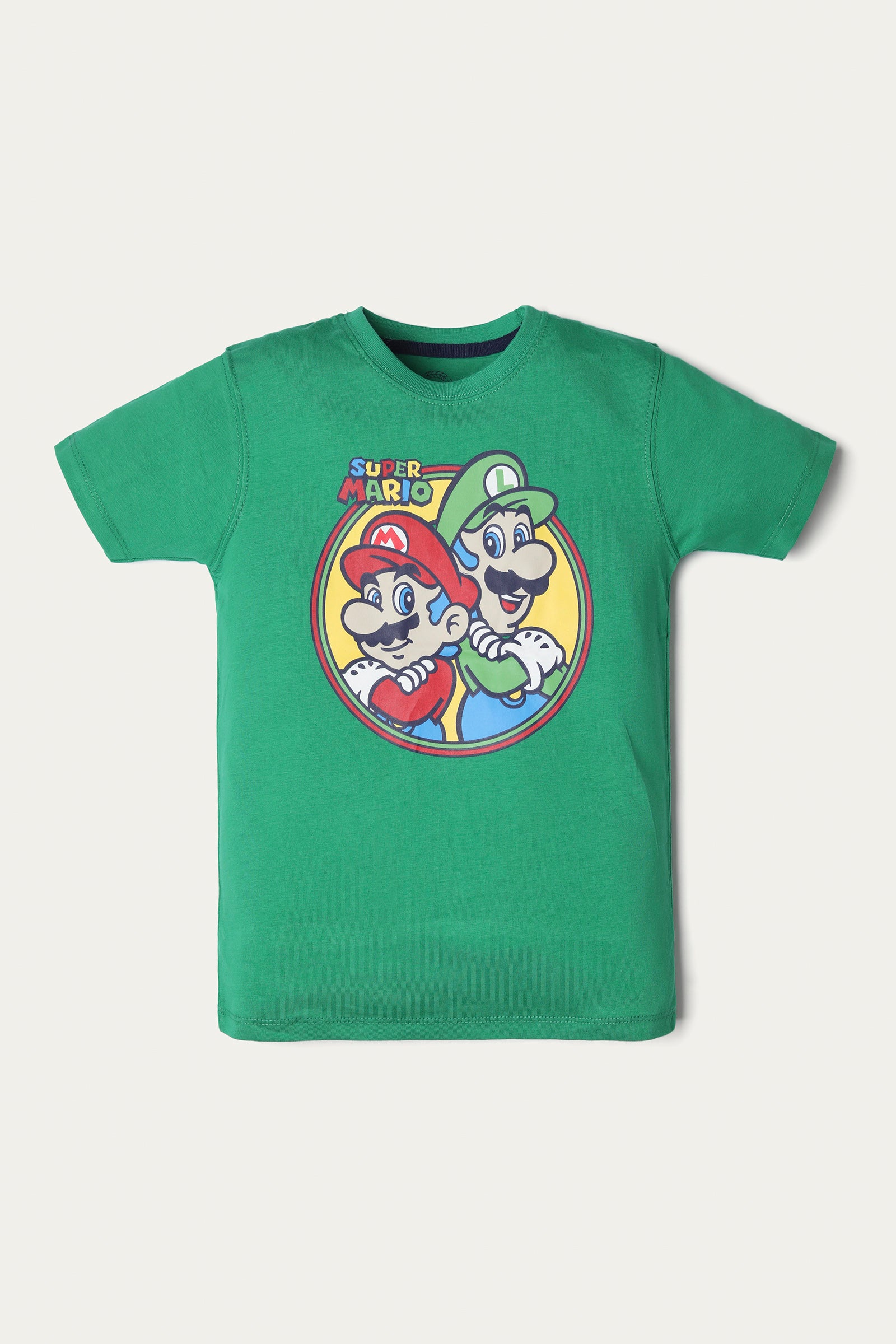 GRAPHIC T-SHIRT WITH DENIM SHORTS (BTS-093)