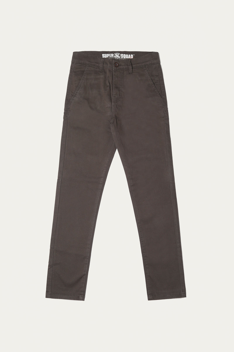 SLIM FIT TWILL TROUSER (SSBT-190)