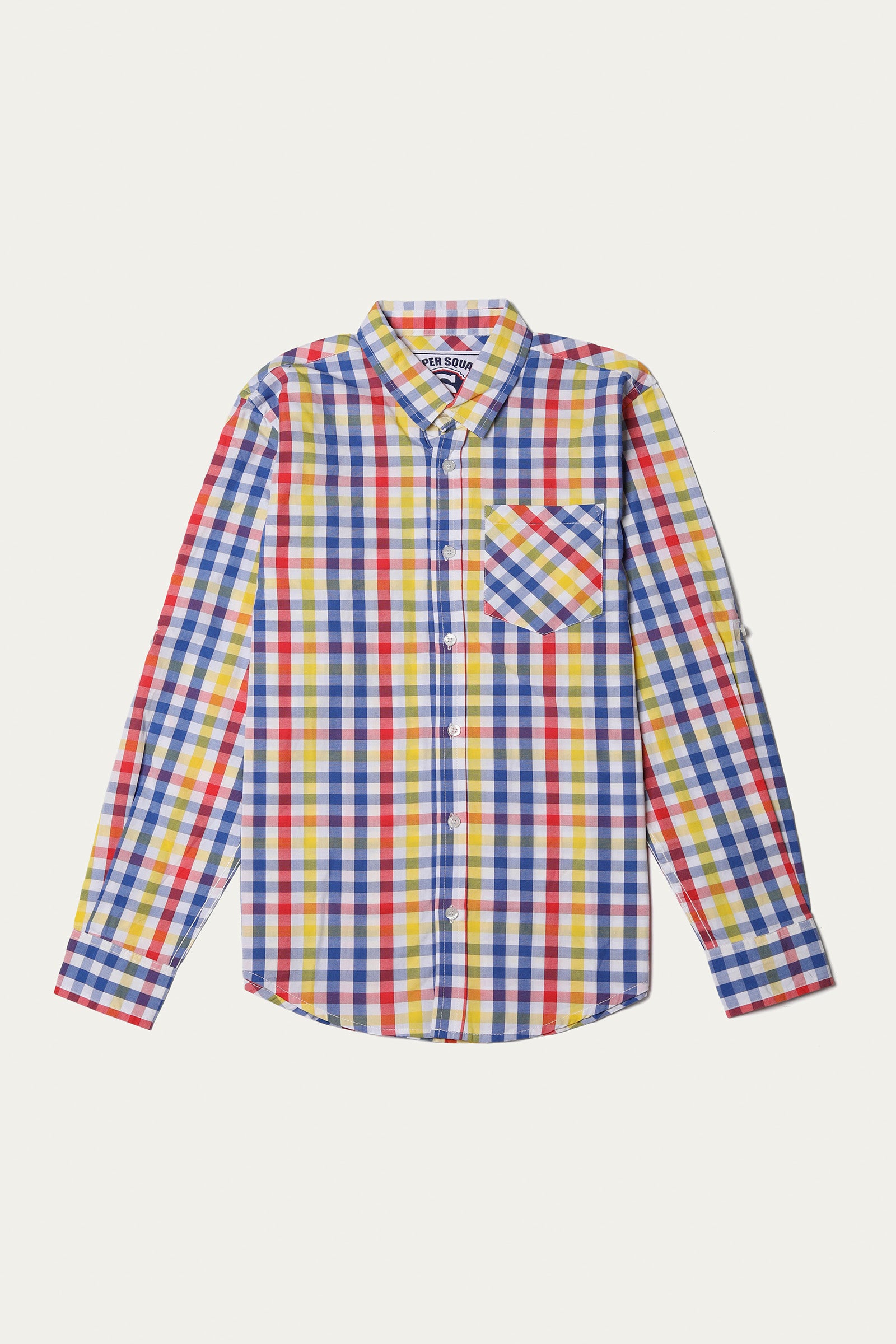 MULTI COLOR CHECK SHIRT (SSBWS-380R)