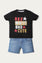 Graphic T-Shirt with Shorts (IDTS-073)
