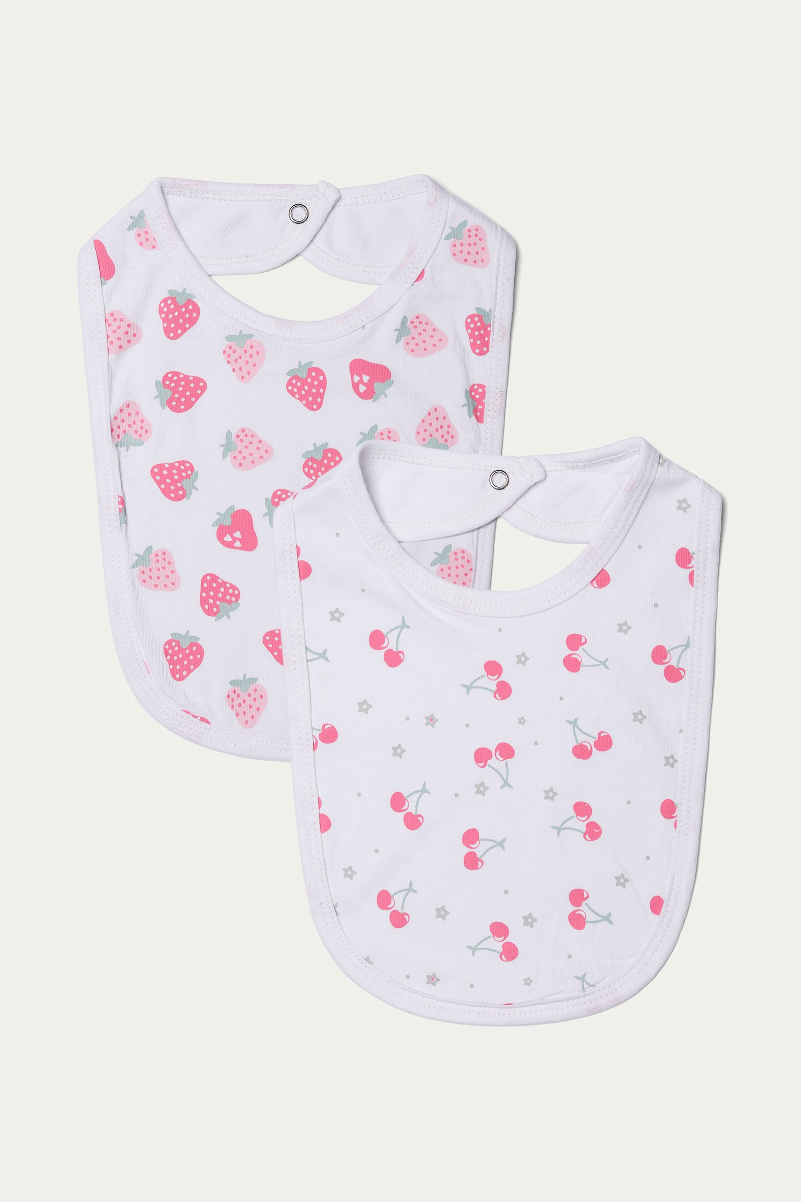 Bibs - Soft Single Jersey | White Pr - Best Kids Clothing Brands In Pakistan Online|Minnie Minors