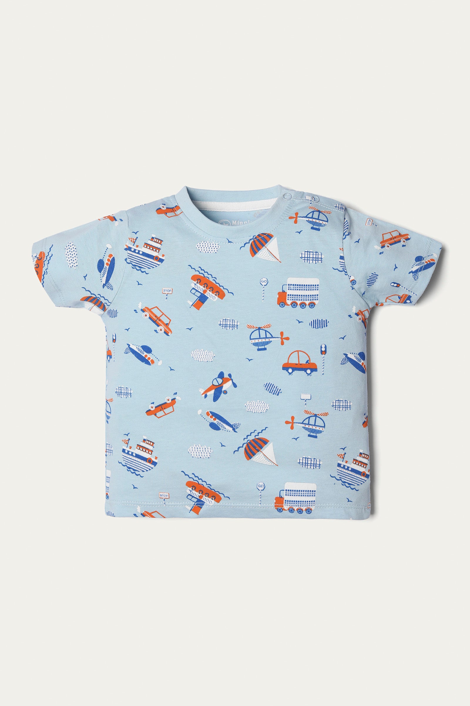 Graphic T-Shirt with Shorts (IDTS-074)