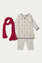 Kameez,Trousers & Dupatta (ISK-198)