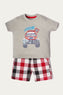 Graphic T-Shirt with Shorts (ITTS-077)