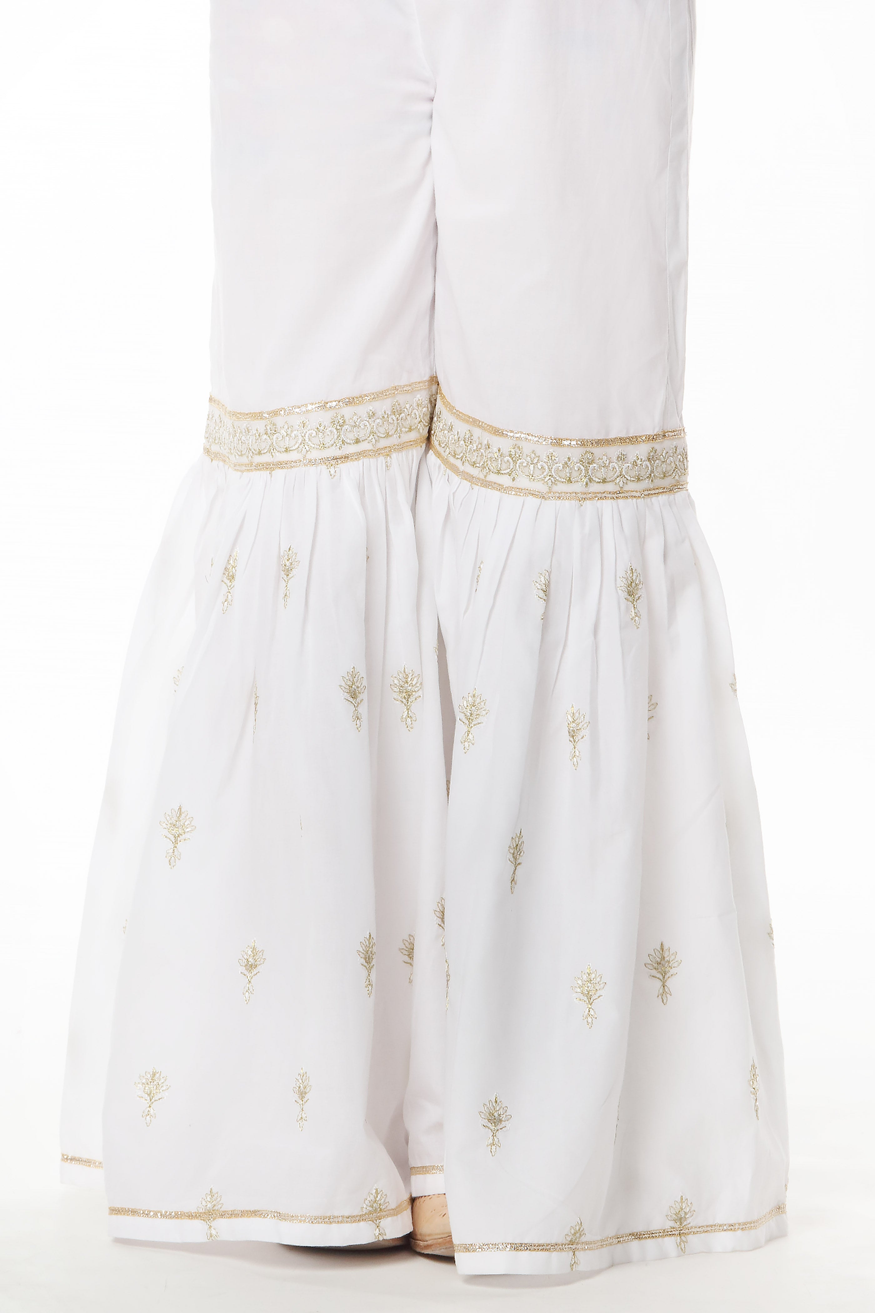 Embroidered Gharara (GCT-121)