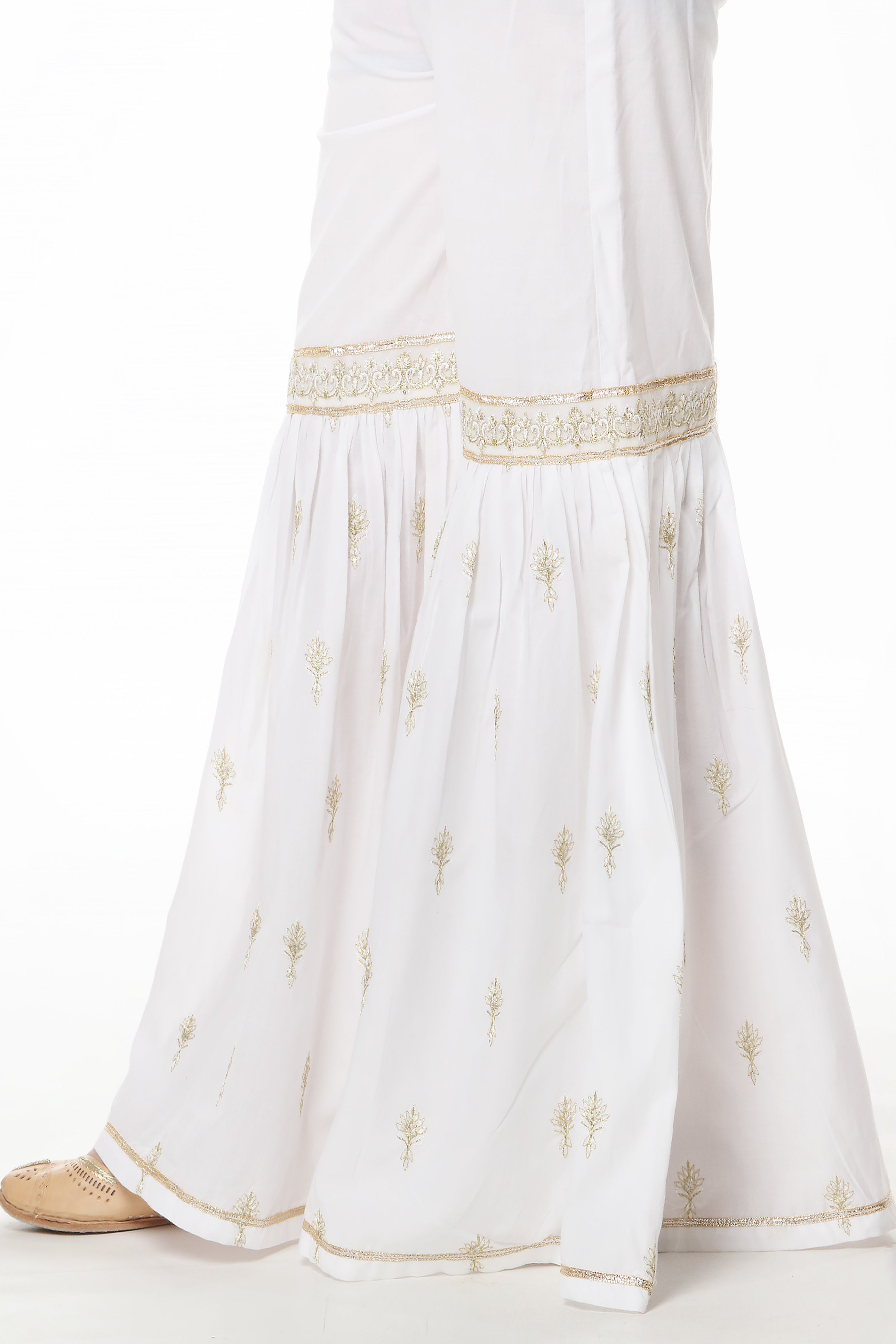 Embroidered Gharara (GCT-121)