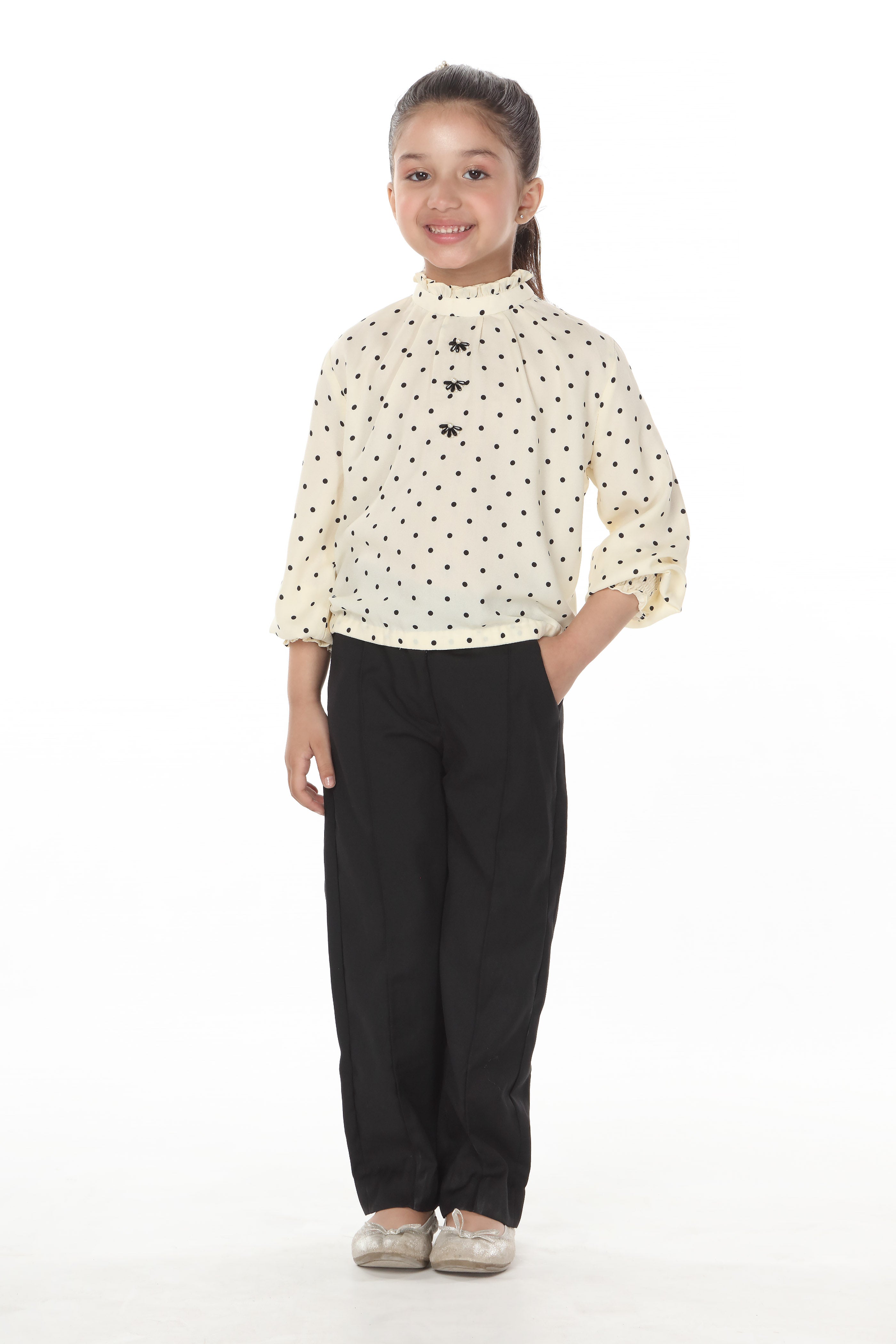 Embellished Top & Capri pants (MMB-C27)