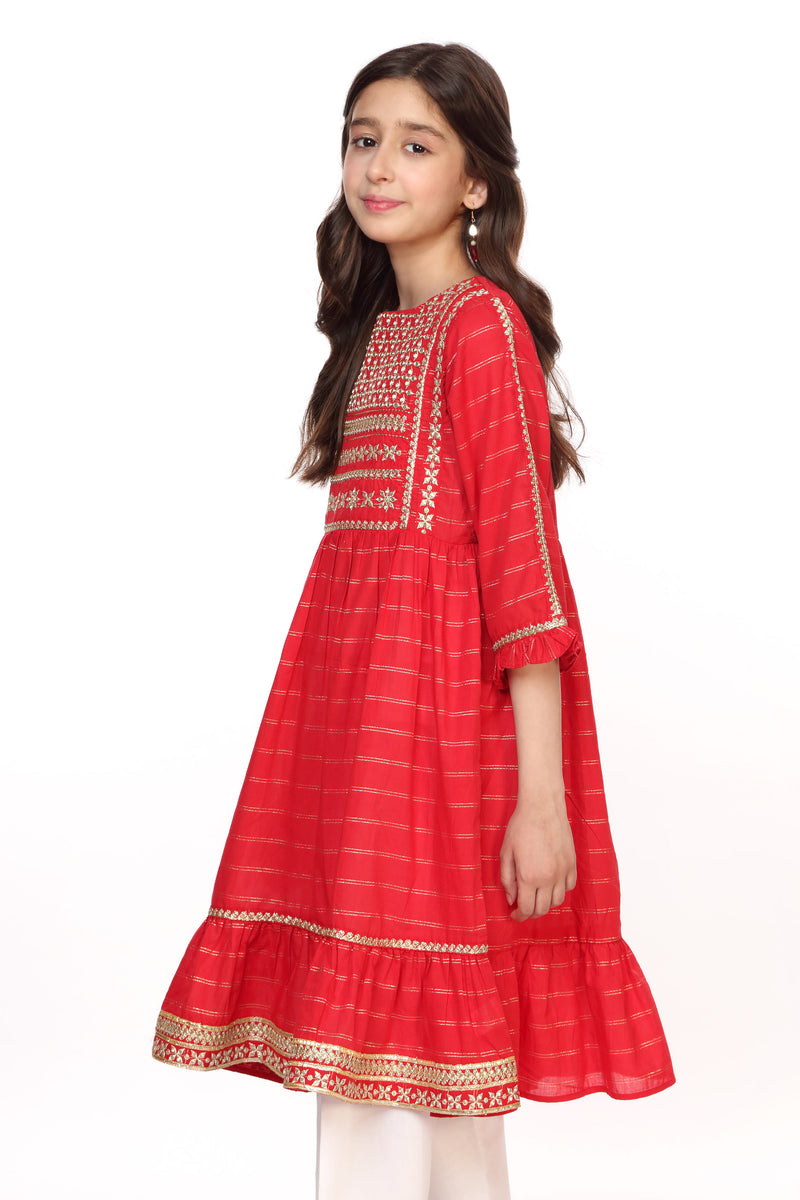 Embroidered Rangeen Kurti (RGK-099)