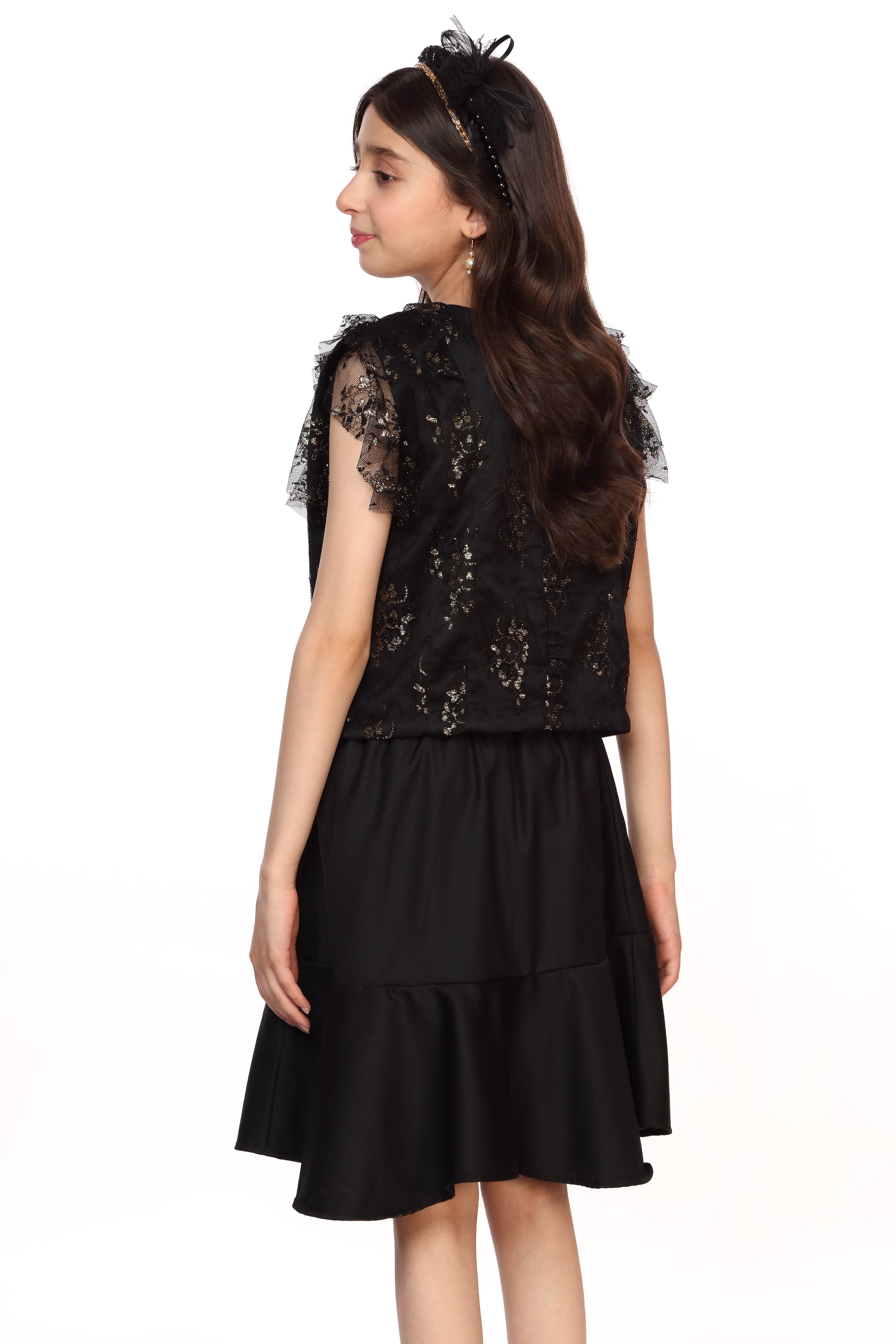 Embellished Top & Skirt (MMB-S36)