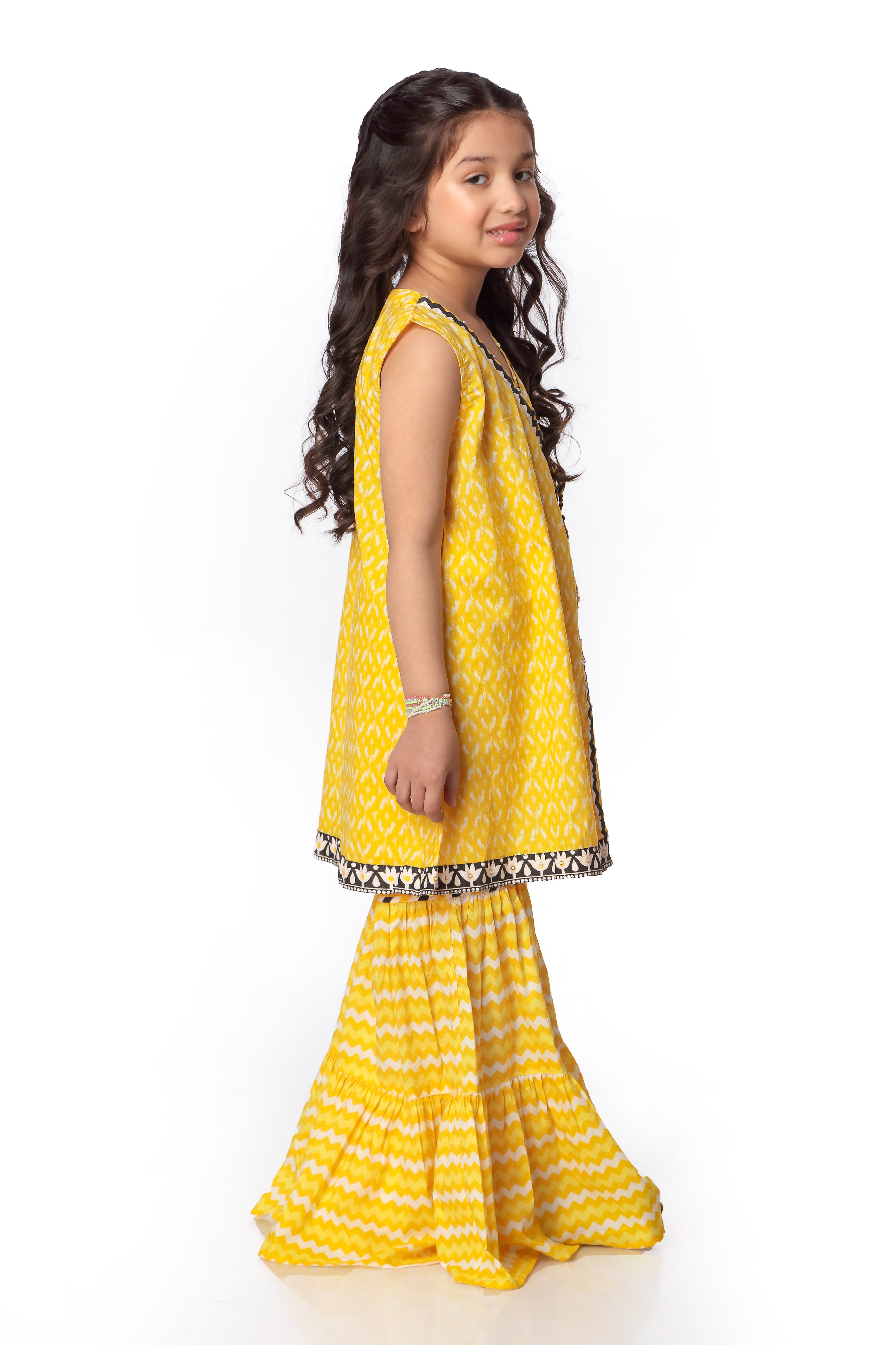 DIGITAL KURTI & GHARARA (DGKS-091)