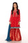 Embellished Kameez with Gharara & Dupatta (GPW-S950)