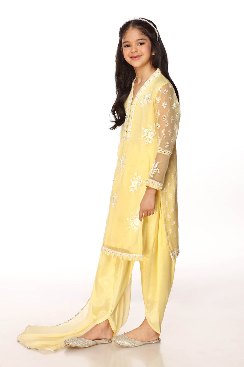 Embellished Kameez with Trousers & Dupatta (GPW-S938)
