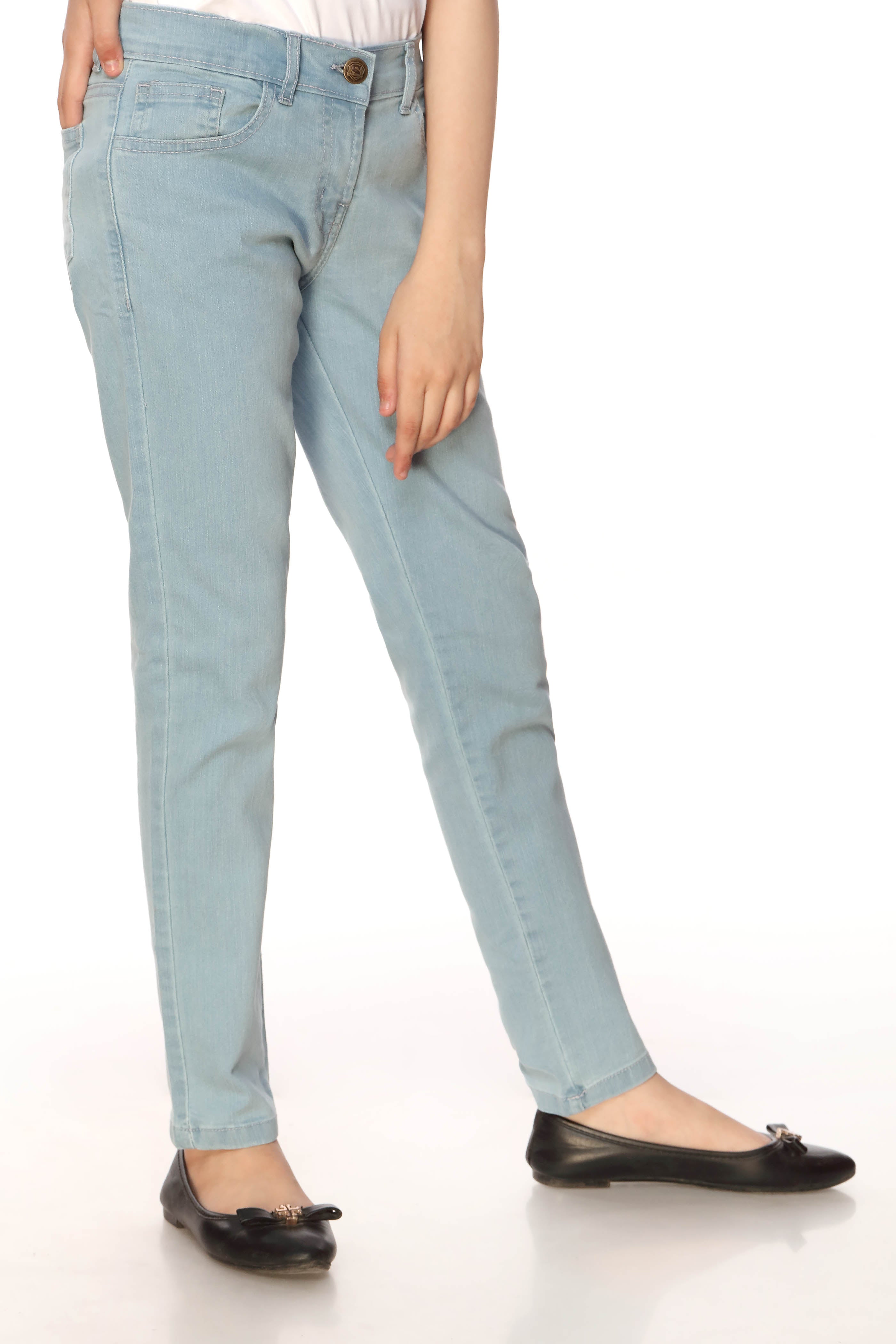 EMBROIDERED SKINNY PANTS (SSGD-127)