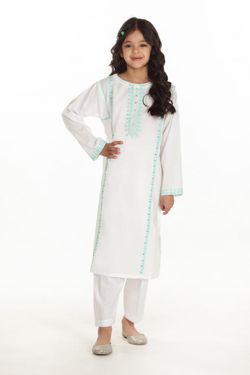 Hand Embroidered Shalwar & Kameez (GSKH-06)