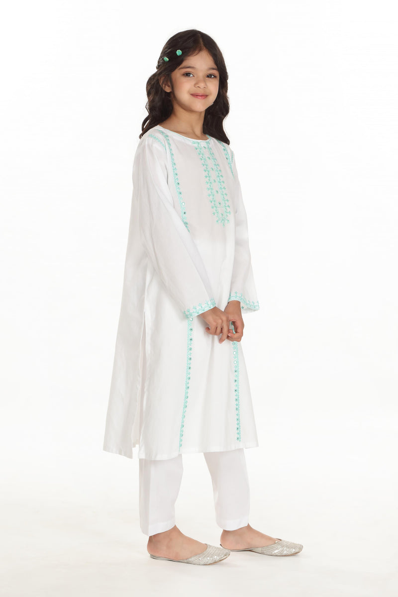 Hand Embroidered Shalwar & Kameez (GSKH-06)